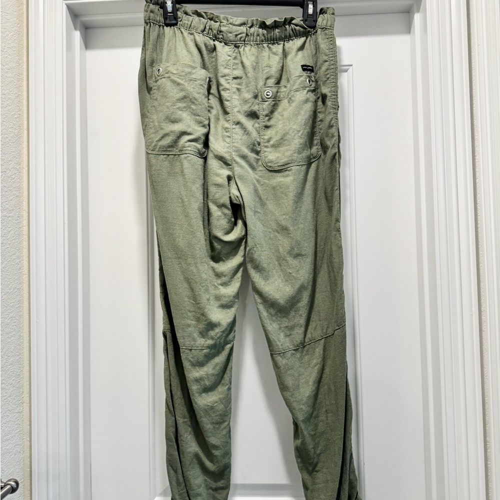 Sanctuary Olive Linen Pants